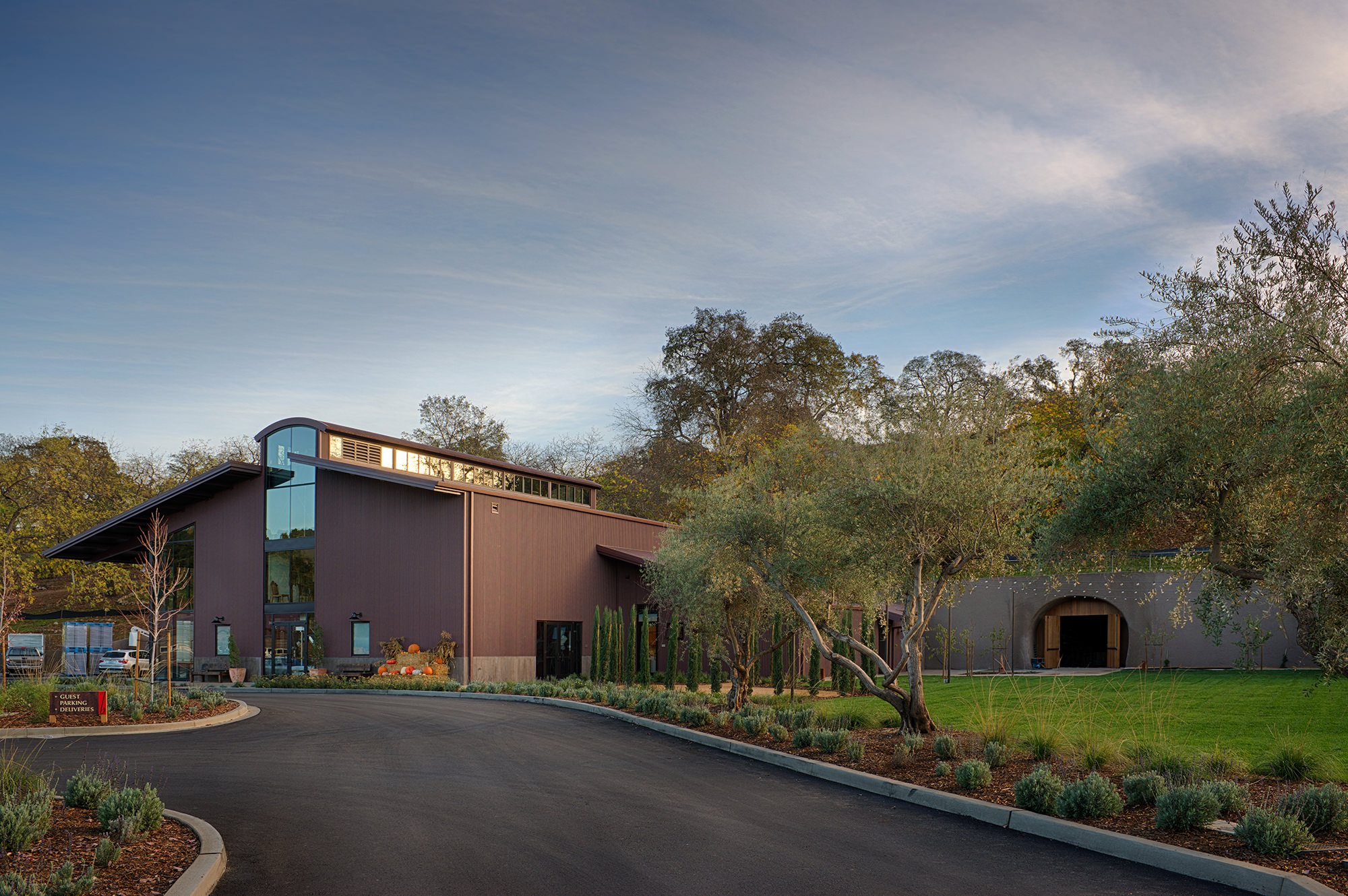 B Cellars Winery and Wine Cave Construction in Napa