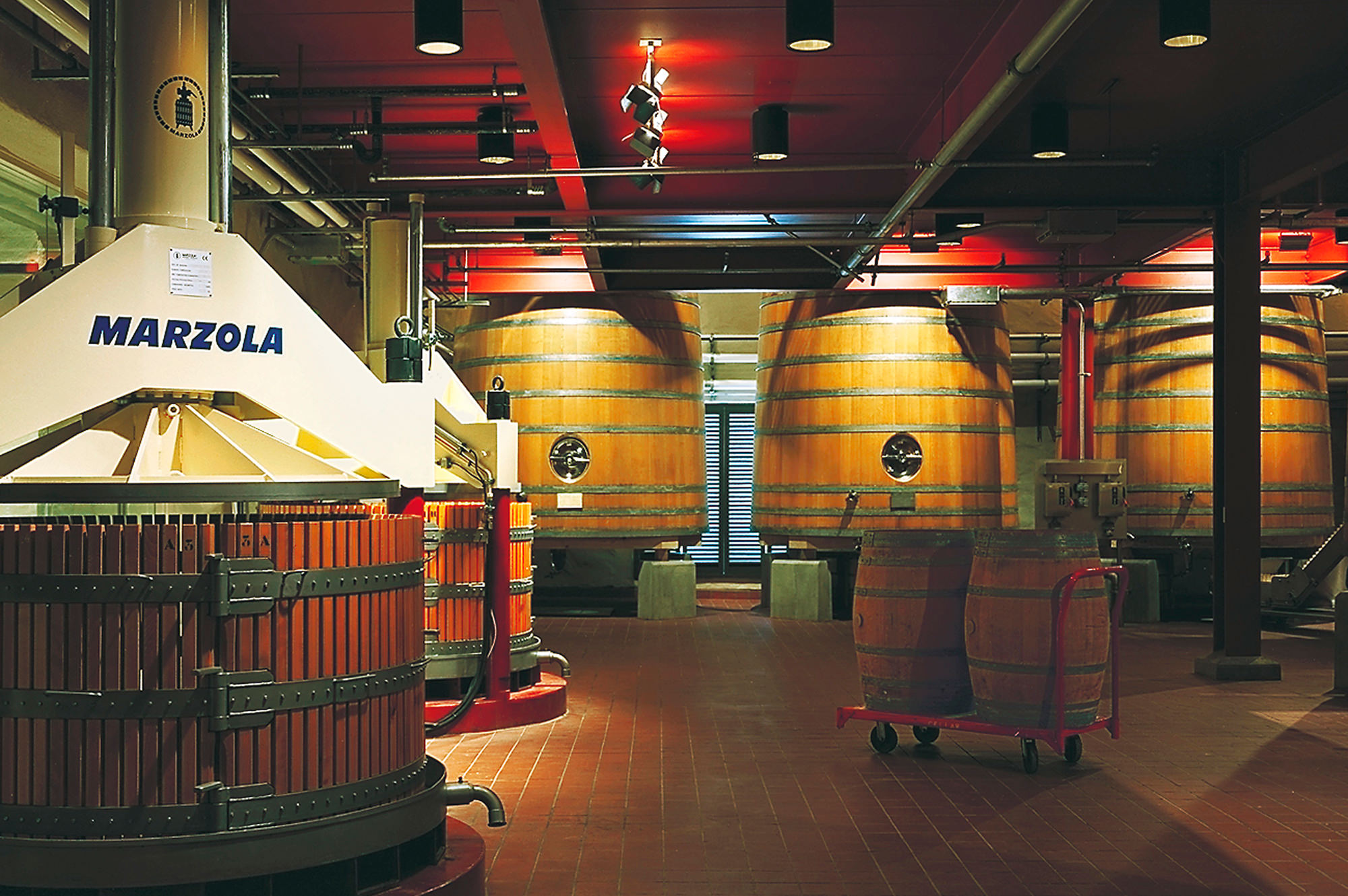 Wine making room at Robert Mondavi Winery