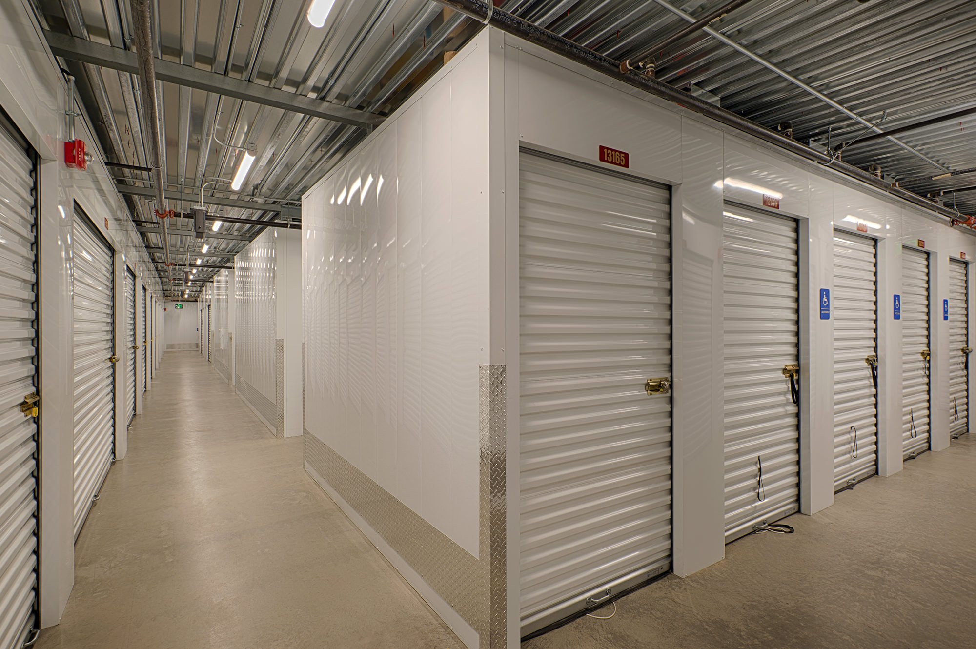 Indoor storage center at Storage Pro