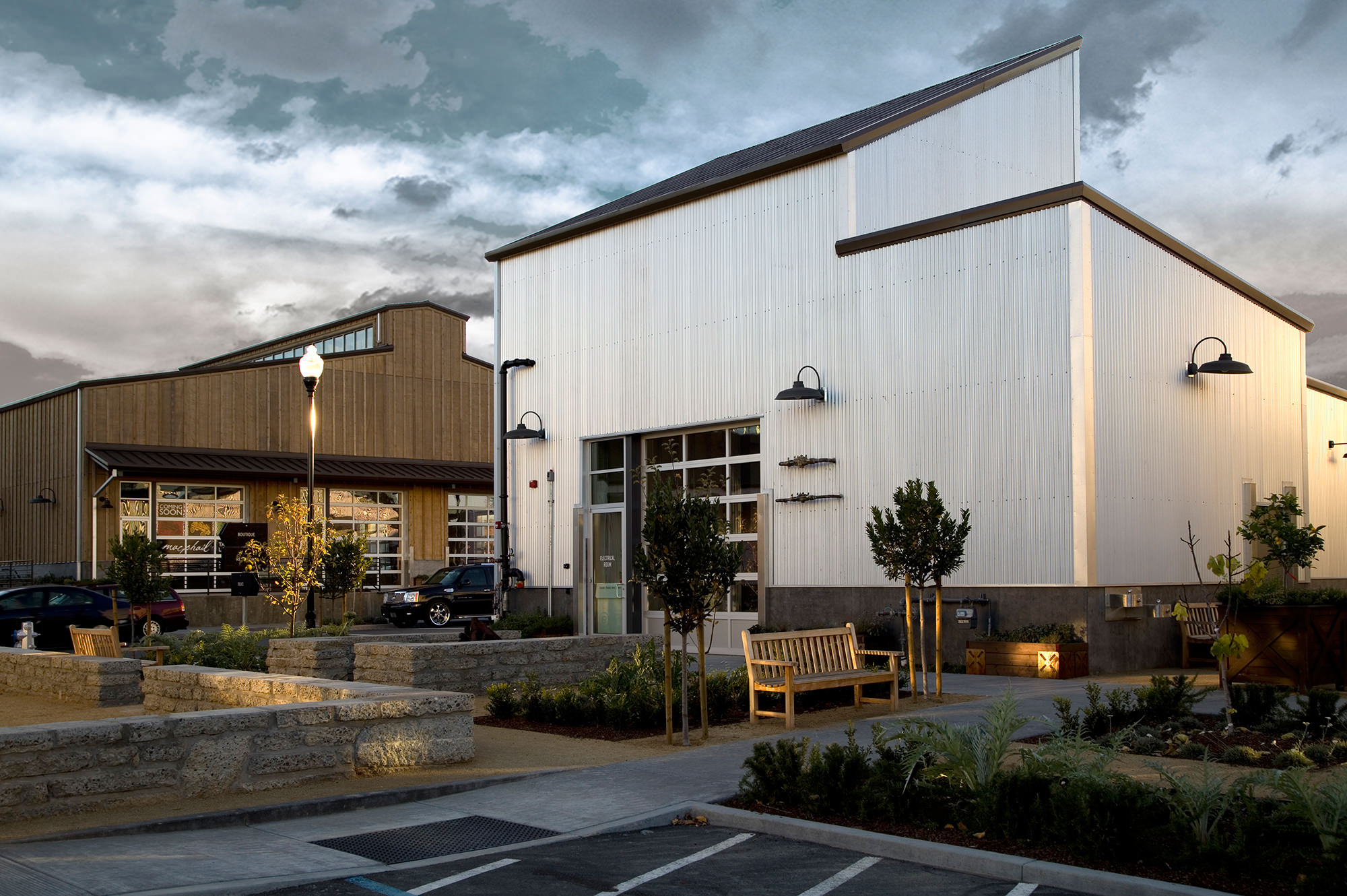 All Metal Buildings at The Barlow in Sebastopol