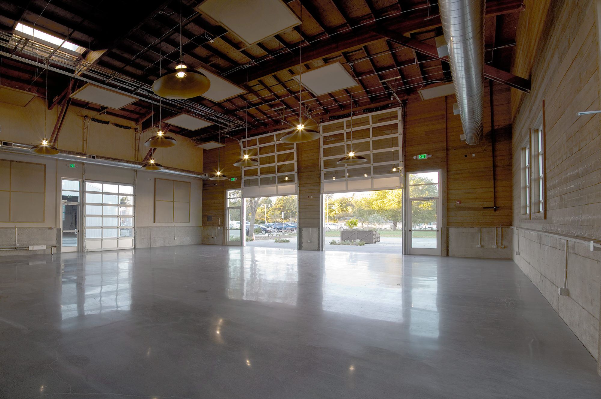 Interior of buildings at The Barlow