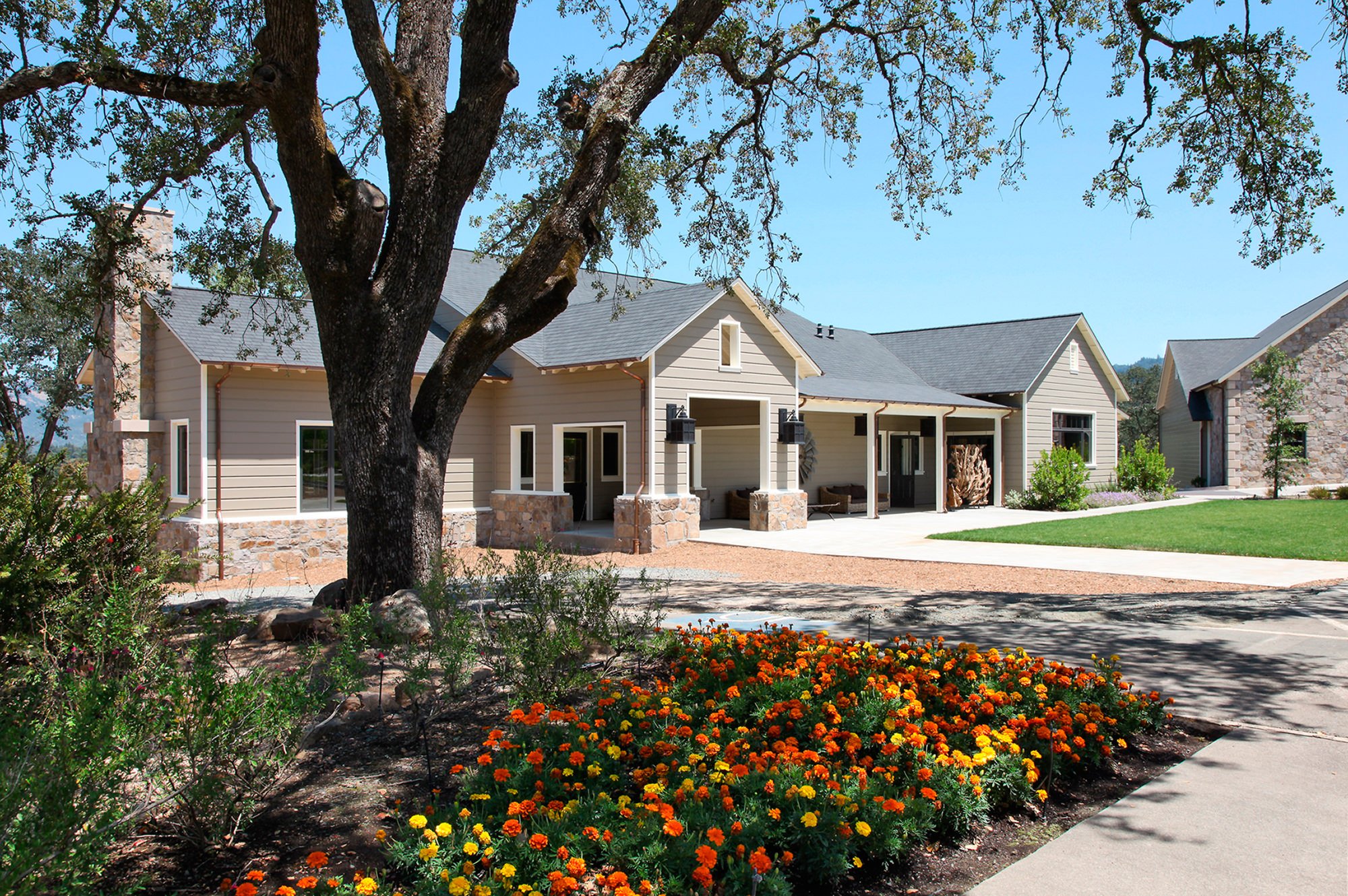 Exterior of Trinchero Family Estate St Helena