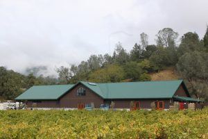 Exterior of Venge Vineyards Winery in Calistoga using a pre-engineered metal building from FDC