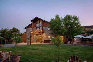 Exterior of Winery constructed in Northern California