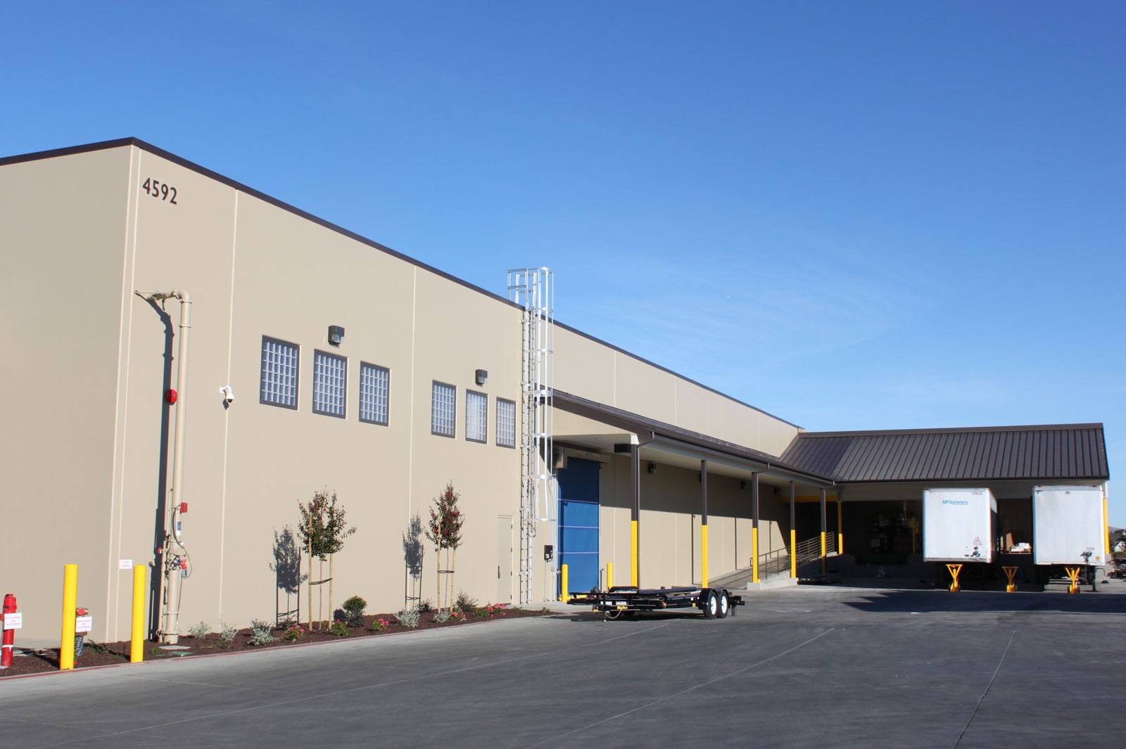 Concannon Winery warehouse and office expansion completed by FDC in Sonoma County