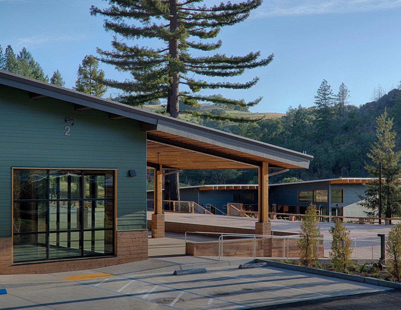 Camp Newman Exterior renovation and remodel completed by FDC in Sonoma County