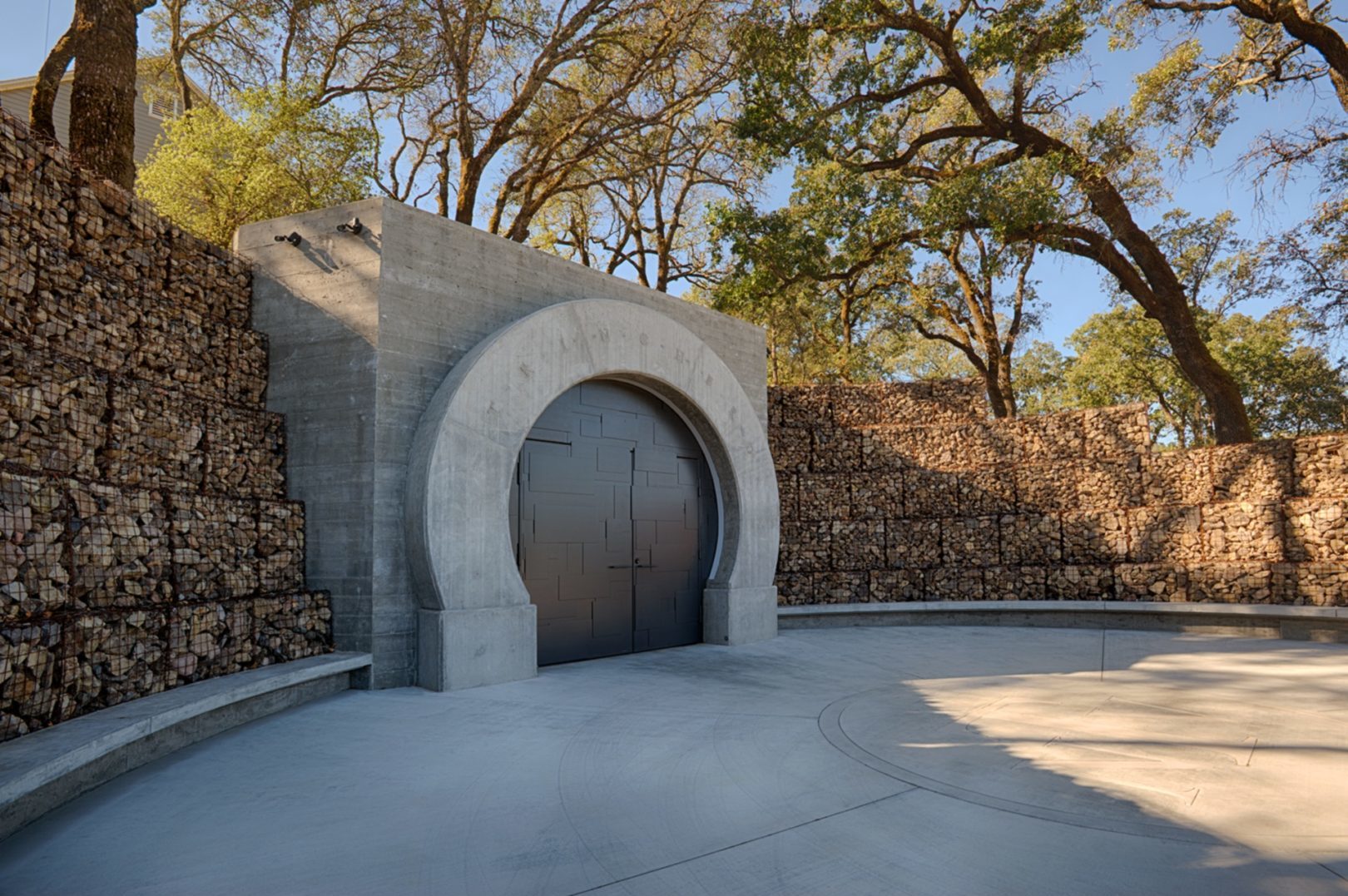 Trinchero Estate Tasting Room exterior renovation and remodel completed by FDC in Sonoma County