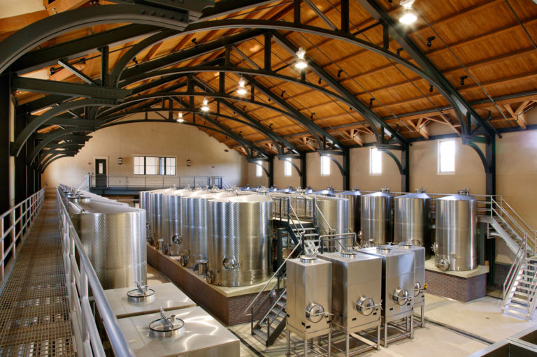 winery tank storage facility completed by FDC in Sonoma County